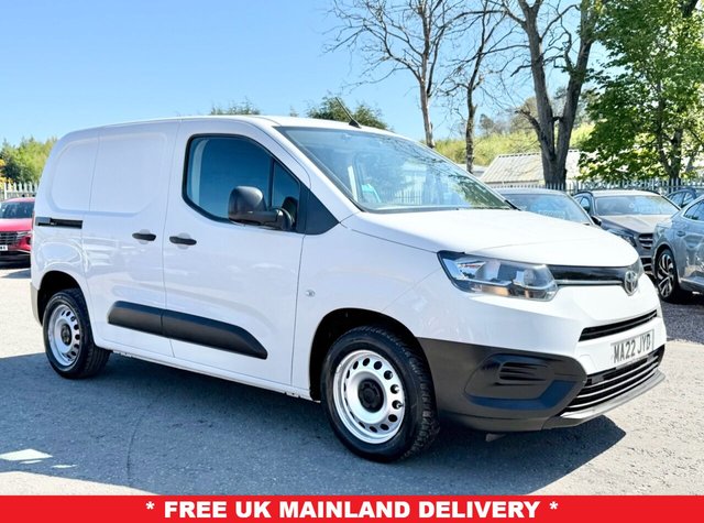 View our Toyota Proace City 1.5 BlueHDi Active Short Panel Van 5dr Diesel Manual SWB 100 bhp * + VAT *