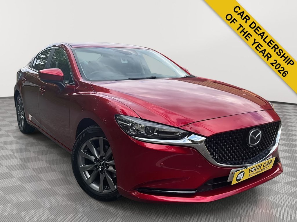 USED 2018 68 MAZDA MAZDA6 2.0 SKYACTIV-G SE-L Nav+ Saloon 4dr Petrol Auto Euro 6 (s/s) (145 ps) HUD, Rear Camera
