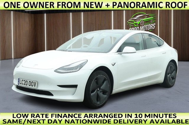 2020 TESLA MODEL 3 STANDARD RANGE PLUS SALOON 4DR ELECTRIC AUTO RWD 241 BHP 1 OWNER... photo