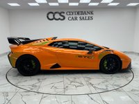 USED 2023 23 LAMBORGHINI HURACAN 5.2 V10 LP 640-2 STO Coupe 2dr Petrol LDF Euro 6 (s/s) (640 ps) Finished In Lamborghinis Luxurious Arancio Livrea Lucido, This Huracan Boasts Big Spec, Such As The Full Exterior Carbon Pack, Rear Diffuser In Visible Carbon Fibre Matt, Snorkle And Wing In Visible Carbon Fibre Matt, STO Trim- Arancio Dryope, Full Sticker Exterior Pack, Full Lamborghini Service History, Full PPF Nose Lift, Carbon Sport Seats, 20" Alloy Wheels Hak Monolock Forged Rim In Matt Black, Lifting System, Light Green Brake Callipers, Carbon Twill Package, Lamborghini Warranty Until 2027