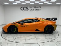 USED 2023 23 LAMBORGHINI HURACAN 5.2 V10 LP 640-2 STO Coupe 2dr Petrol LDF Euro 6 (s/s) (640 ps) Finished In Lamborghinis Luxurious Arancio Livrea Lucido, This Huracan Boasts Big Spec, Such As The Full Exterior Carbon Pack, Rear Diffuser In Visible Carbon Fibre Matt, Snorkle And Wing In Visible Carbon Fibre Matt, STO Trim- Arancio Dryope, Full Sticker Exterior Pack, Full Lamborghini Service History, Full PPF Nose Lift, Carbon Sport Seats, 20" Alloy Wheels Hak Monolock Forged Rim In Matt Black, Lifting System, Light Green Brake Callipers, Carbon Twill Package, Lamborghini Warranty Until 2027