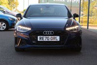 USED 2021 70 AUDI A4 2.0 TFSI 40 Black Edition Saloon 4dr Petrol S Tronic Euro 6 (s/s) (204 ps) B&O, VIRTUAL COCKPIT, CARPLAY, 19" ALLOYS, 360 CAMERAS, LED'S