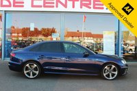 USED 2021 70 AUDI A4 2.0 TFSI 40 Black Edition Saloon 4dr Petrol S Tronic Euro 6 (s/s) (204 ps) B&O, VIRTUAL COCKPIT, CARPLAY, 19" ALLOYS, 360 CAMERAS, LED'S