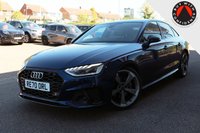 USED 2021 70 AUDI A4 2.0 TFSI 40 Black Edition Saloon 4dr Petrol S Tronic Euro 6 (s/s) (204 ps) B&O, VIRTUAL COCKPIT, CARPLAY, 19" ALLOYS, 360 CAMERAS, LED'S