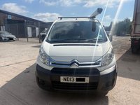 USED 2013 13 CITROEN DISPATCH 1.6 1000 HDi Panel Van 5dr Diesel Manual FWD L1 H1 (177 g/km, 90 bhp) DIRECT FROM COUNCIL**ROOF RACK