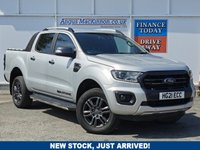 USED 2021 21 FORD RANGER 2.0 EcoBlue Wildtrak Pickup Double Cab 4dr Diesel Manual 4WD Euro 6 (213 ps) REAR CAMERA + HEATED SCREEN