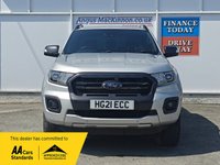 USED 2021 21 FORD RANGER 2.0 EcoBlue Wildtrak Pickup Double Cab 4dr Diesel Manual 4WD Euro 6 (213 ps) REAR CAMERA + HEATED SCREEN