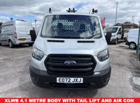 USED 2022 72 FORD TRANSIT 2.0 350 EcoBlue HD Leader Dropside Truck 2dr Diesel Manual RWD L4 Euro 6 (s/s) (SRW) (130 ps) TAIL LIFT 1 OWNER 71K FSH INC WET BELT CHANGE