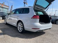 USED 2017 67 VOLKSWAGEN GOLF 2.0 TDI BlueMotion Tech GT Estate 5dr Diesel Manual Euro 6 (s/s) (150 ps) FULL GREY LEATHER | SAT NAV