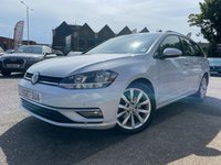 USED 2017 67 VOLKSWAGEN GOLF 2.0 TDI BlueMotion Tech GT Estate 5dr Diesel Manual Euro 6 (s/s) (150 ps) FULL GREY LEATHER | SAT NAV