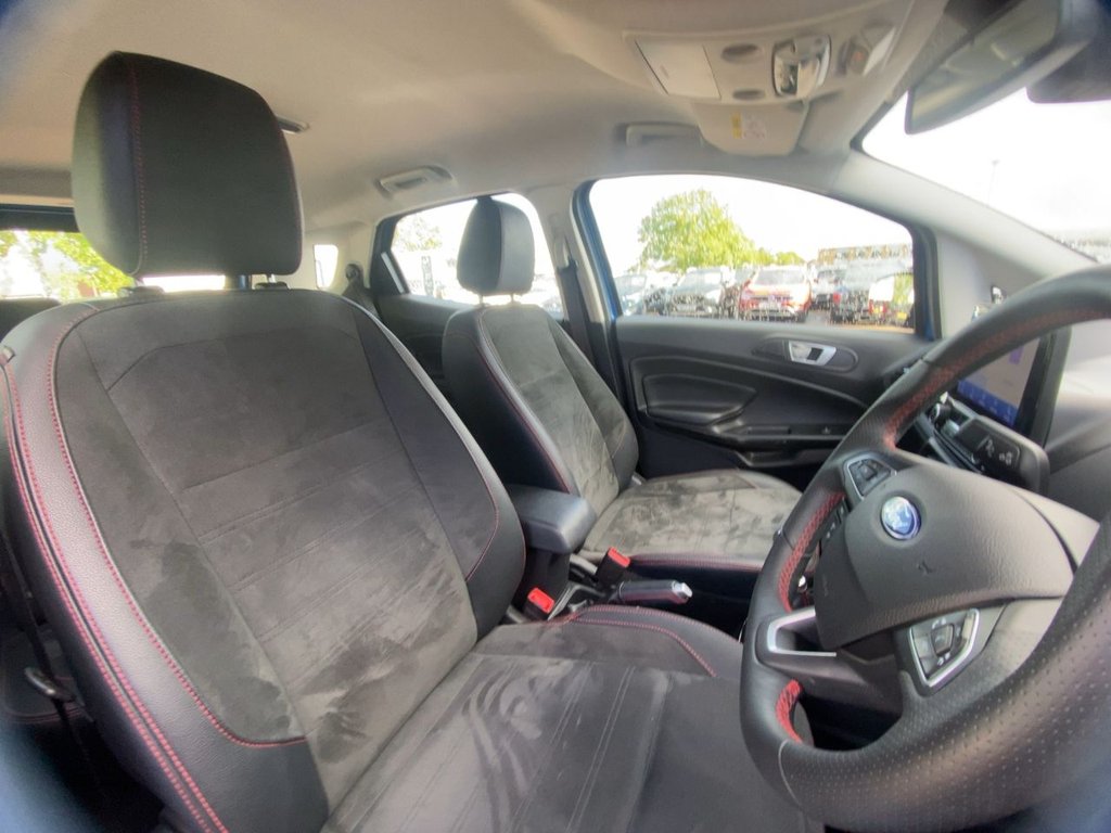 USED 2021 21 FORD ECOSPORT 1.0T EcoBoost GPF ST-Line SUV 5dr Petrol Manual Euro 6 (s/s) (140 ps) CARPLAY+NAV+CAMERA+WINTER PACK