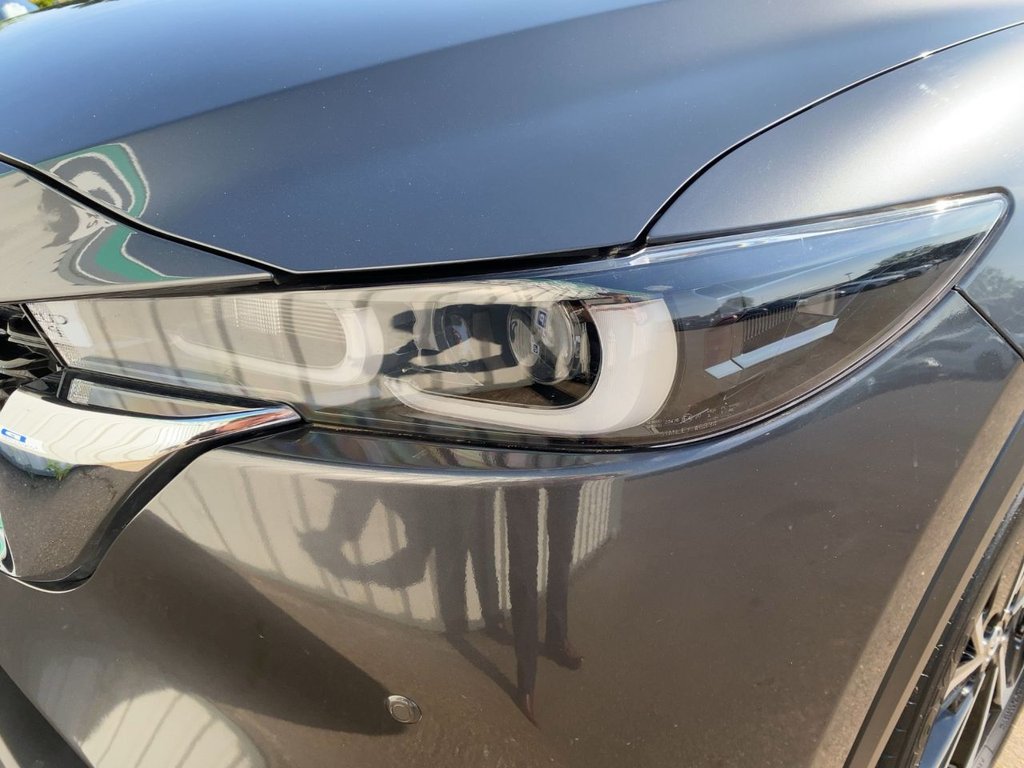 USED 2023 23 MAZDA CX-5 2.0 e-SKYACTIV G MHEV Exclusive-Line SUV 5dr Petrol Auto Euro 6 (s/s) (165 ps) MACHINE GREY+1 OWNER+LEATHER SEATS