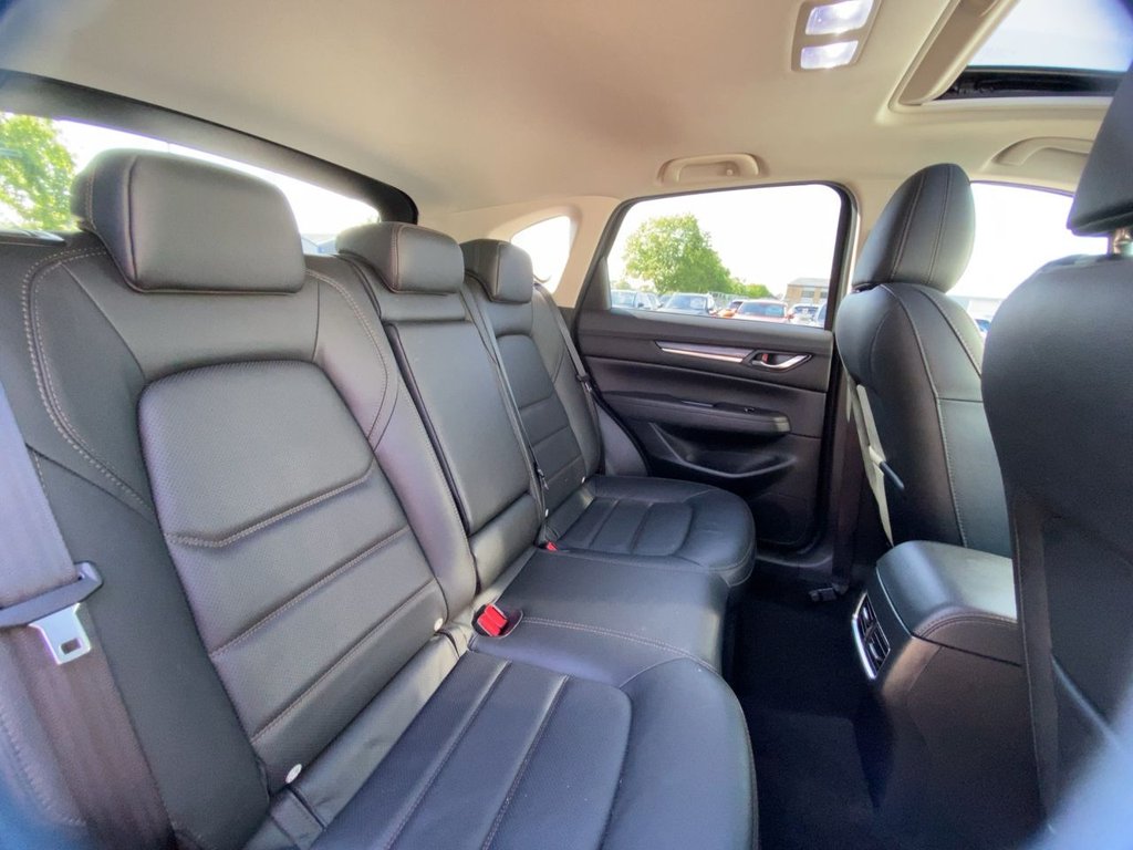 USED 2023 23 MAZDA CX-5 2.0 e-SKYACTIV G MHEV Exclusive-Line SUV 5dr Petrol Auto Euro 6 (s/s) (165 ps) MACHINE GREY+1 OWNER+LEATHER SEATS