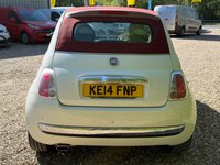 USED 2014 14 FIAT 500C 1.2 Lounge Convertible 2dr Petrol Manual Euro 6 (s/s) (69 bhp) 
