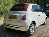 USED 2014 14 FIAT 500C 1.2 Lounge Convertible 2dr Petrol Manual Euro 6 (s/s) (69 bhp) 