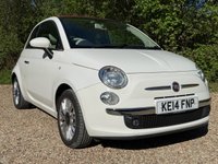 USED 2014 14 FIAT 500C 1.2 Lounge Convertible 2dr Petrol Manual Euro 6 (s/s) (69 bhp) 