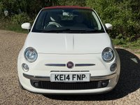 USED 2014 14 FIAT 500C 1.2 Lounge Convertible 2dr Petrol Manual Euro 6 (s/s) (69 bhp) 