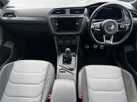 USED 2017 67 VOLKSWAGEN TIGUAN 2.0 TDI R-Line SUV 5dr Diesel Manual 4Motion Euro 6 (s/s) (150 ps) + SERVICE HISTORY + 20" ALLOY WHEELS + SIX (6) SPEED MANUAL GEARBOX + DAYTIME RUNNING LIGHTS + SUN ROOF + 4MOTION - ( 4 WHEEL DRIVE) + SATELLITE NAVIGATION + 1/2 LEATHER SEATS + HEATED FRONT SEATS + AUTO HEADLIGHTS + FRONT AND REAR PARKING SENSORS + DUAL CLIMATE CONTROL + CRUISE CONTROL + BLUETOOTH / TELEPHONE PREPARATION + RADIO / USB / DAB / MP3 PLAYER + MUCH MUCH MORE...