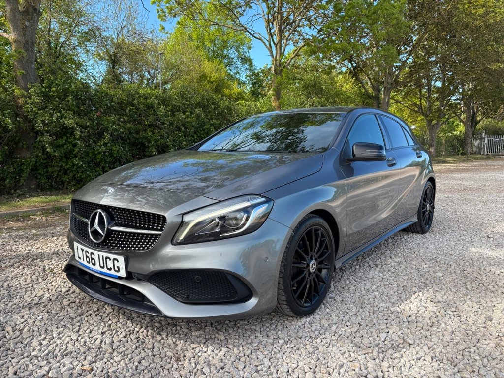 USED 2016 66 MERCEDES-BENZ A-CLASS 1.6 A180 AMG Line (Premium) Hatchback 5dr Petrol 7G-DCT Euro 6 (s/s) (122 ps) &pound;ZERO DEPOSIT FINANCE