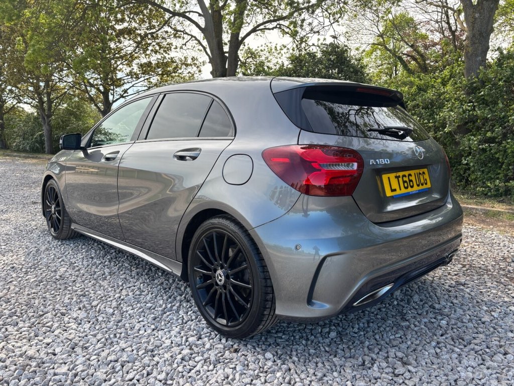 USED 2016 66 MERCEDES-BENZ A-CLASS 1.6 A180 AMG Line (Premium) Hatchback 5dr Petrol 7G-DCT Euro 6 (s/s) (122 ps) &pound;ZERO DEPOSIT FINANCE