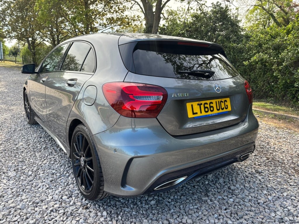 USED 2016 66 MERCEDES-BENZ A-CLASS 1.6 A180 AMG Line (Premium) Hatchback 5dr Petrol 7G-DCT Euro 6 (s/s) (122 ps) &pound;ZERO DEPOSIT FINANCE