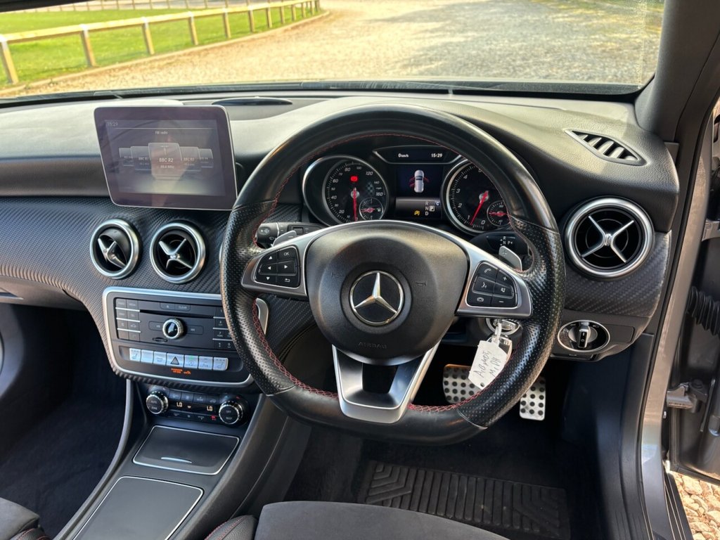 USED 2016 66 MERCEDES-BENZ A-CLASS 1.6 A180 AMG Line (Premium) Hatchback 5dr Petrol 7G-DCT Euro 6 (s/s) (122 ps) &pound;ZERO DEPOSIT FINANCE