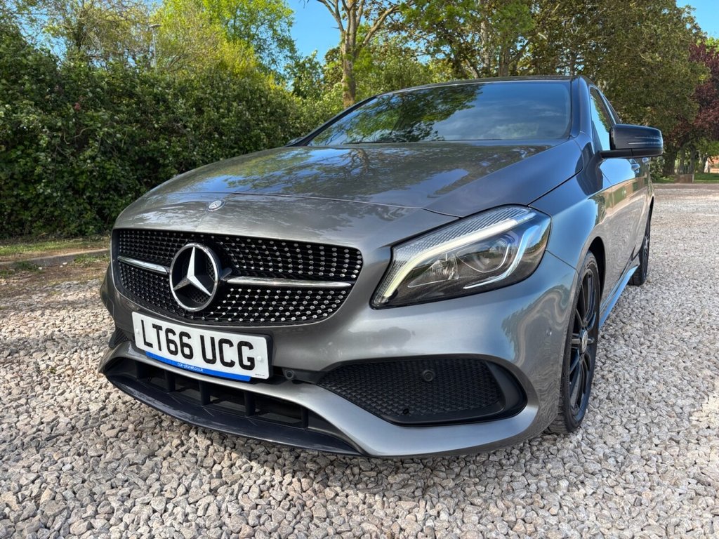 USED 2016 66 MERCEDES-BENZ A-CLASS 1.6 A180 AMG Line (Premium) Hatchback 5dr Petrol 7G-DCT Euro 6 (s/s) (122 ps) &pound;ZERO DEPOSIT FINANCE