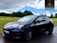 USED 2020 70 TESLA Model 3 (Dual Motor) Performance Saloon 4dr Electric Auto 4WDE (Performance Upgrade) (449 bhp) Saloon