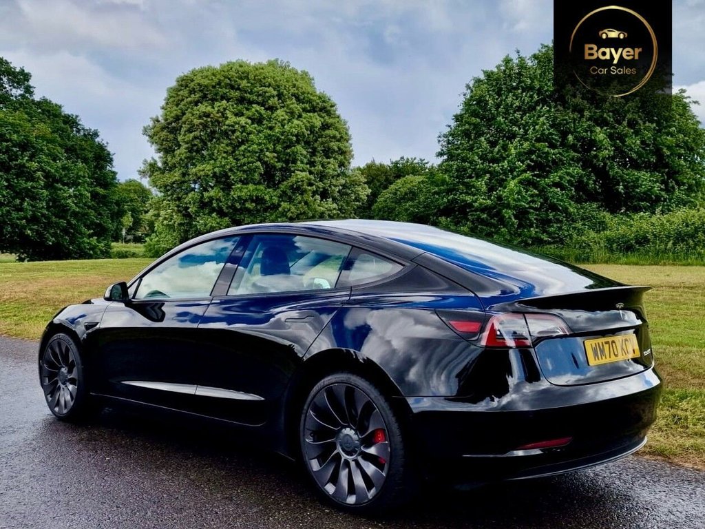 USED 2020 70 TESLA Model 3 (Dual Motor) Performance Saloon 4dr Electric Auto 4WDE (Performance Upgrade) (449 bhp) Saloon