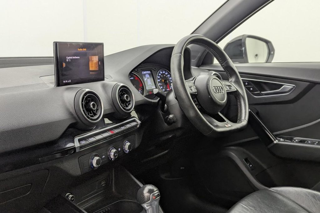 USED 2020 70 AUDI Q2 1.6 TDI 30 Black Edition SUV 5dr Diesel S Tronic Euro 6 (s/s) (116 ps) Car Play, Sat Nav, Cruise