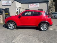 USED 2017 17 NISSAN JUKE 1.2 DIG-T N-Connecta SUV 5dr Petrol Manual Euro 6*FSH*SAT NAV*SUNROOF* *FSH 6 STAMPS*SAT NAV*SUNROOF*LAST OWNER 6yrs*