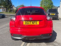 USED 2017 17 NISSAN JUKE 1.2 DIG-T N-Connecta SUV 5dr Petrol Manual Euro 6*FSH*SAT NAV*SUNROOF* *FSH 6 STAMPS*SAT NAV*SUNROOF*LAST OWNER 6yrs*