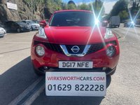 USED 2017 17 NISSAN JUKE 1.2 DIG-T N-Connecta SUV 5dr Petrol Manual Euro 6*FSH*SAT NAV*SUNROOF* *FSH 6 STAMPS*SAT NAV*SUNROOF*LAST OWNER 6yrs*