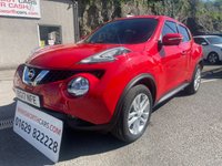 USED 2017 17 NISSAN JUKE 1.2 DIG-T N-Connecta SUV 5dr Petrol Manual Euro 6*FSH*SAT NAV*SUNROOF* *FSH 6 STAMPS*SAT NAV*SUNROOF*LAST OWNER 6yrs*