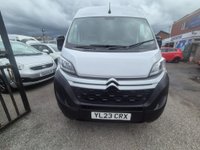 USED 2023 23 CITROEN RELAY 2.2 BlueHDi 35 Enterprise Edition L4 High Roof Euro 6 (s/s) 5dr (Heavy) EXTRA LONG WHEEL BASE HIGH TOP