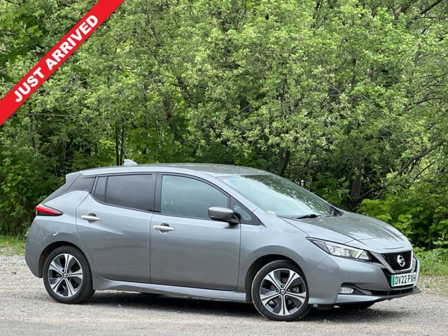 2022 LEAF 40KWH TEKNA HATCHBACK 5DR ELECTRIC AUTO 150 PS 9,499 500 REGISTRATION DV22PXH... photo