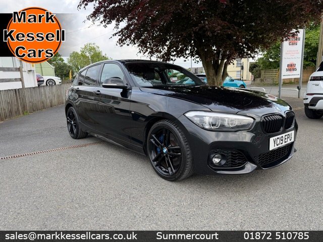 2019 BMW 1 SERIES 1.5 118I GPF M SPORT SHADOW EDITION HATCHBACK 5DR PETROL AUTO EURO... photo