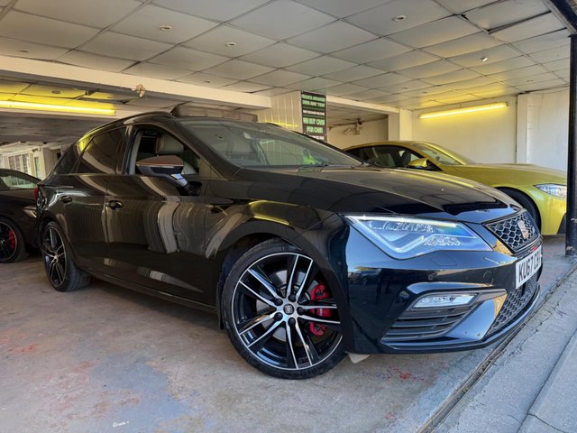 2017 seat leon 2.0 tsi cupra 300 st dsg 4drive euro 6 (s/s) 5dr vrm ku67cbv year 2017 mileage 43,290 miles fuel... photo