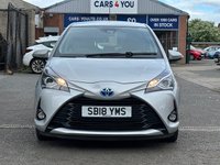 USED 2018 18 TOYOTA YARIS 1.5 VVT-h Icon Tech Hatchback 5dr Petrol Hybrid E-CVT Euro 6 (s/s) (100 ps) 