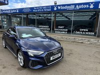 USED 2021 21 AUDI A3 1.0 TFSI 30 S line Sportback 5dr Petrol Manual Euro 6 (s/s) (110 ps) 