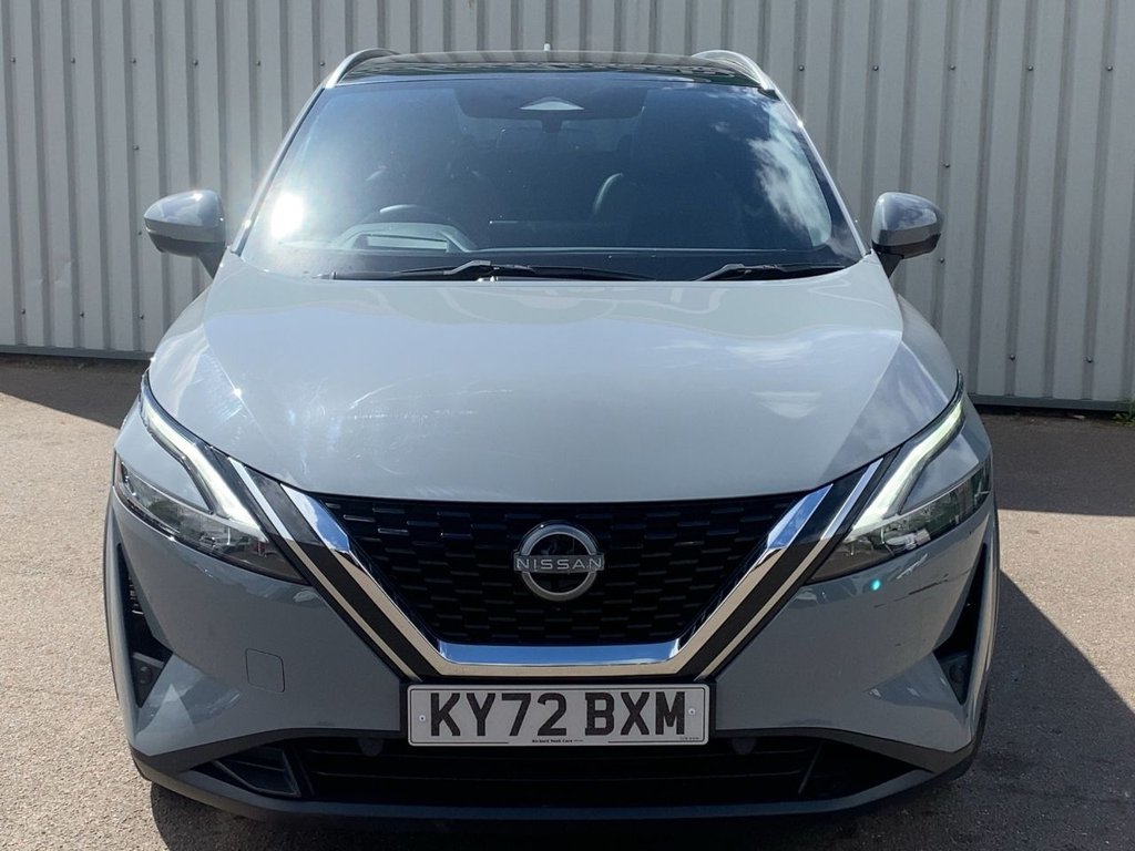 USED 2022 72 NISSAN QASHQAI 1.3 DIG-T MHEV Tekna SUV 5dr Petrol Hybrid XTRON Euro 6 (s/s) (158 ps) *CARPLAY+NAV+CAMERA+PAN ROOF*