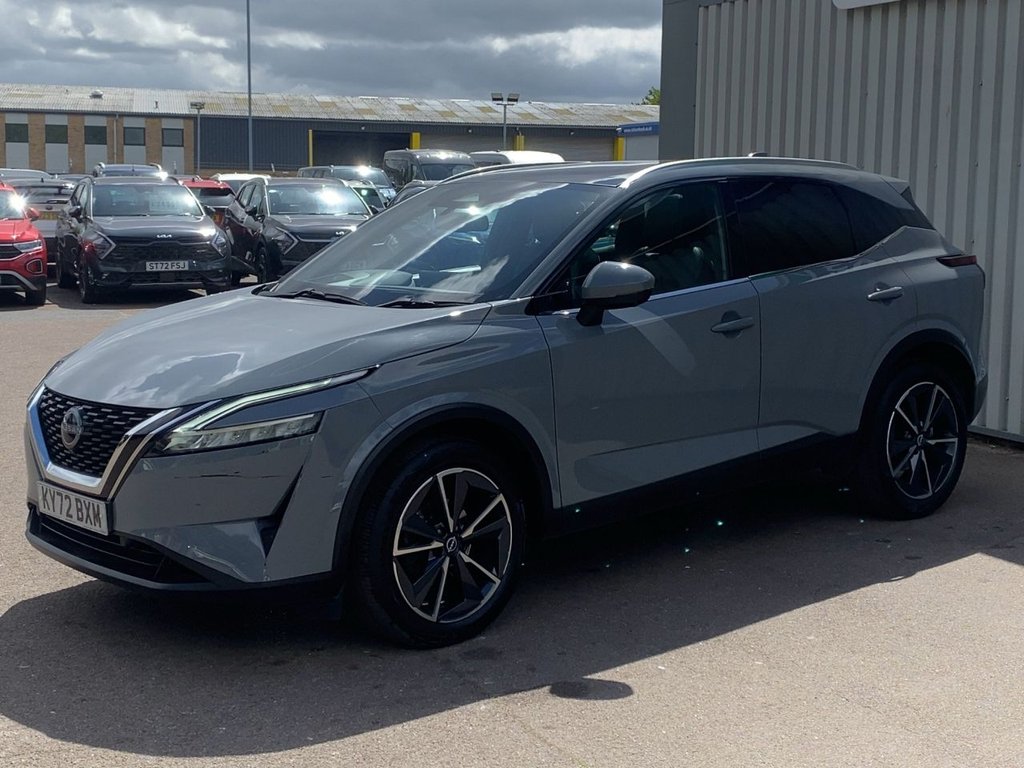 USED 2022 72 NISSAN QASHQAI 1.3 DIG-T MHEV Tekna SUV 5dr Petrol Hybrid XTRON Euro 6 (s/s) (158 ps) *CARPLAY+NAV+CAMERA+PAN ROOF*