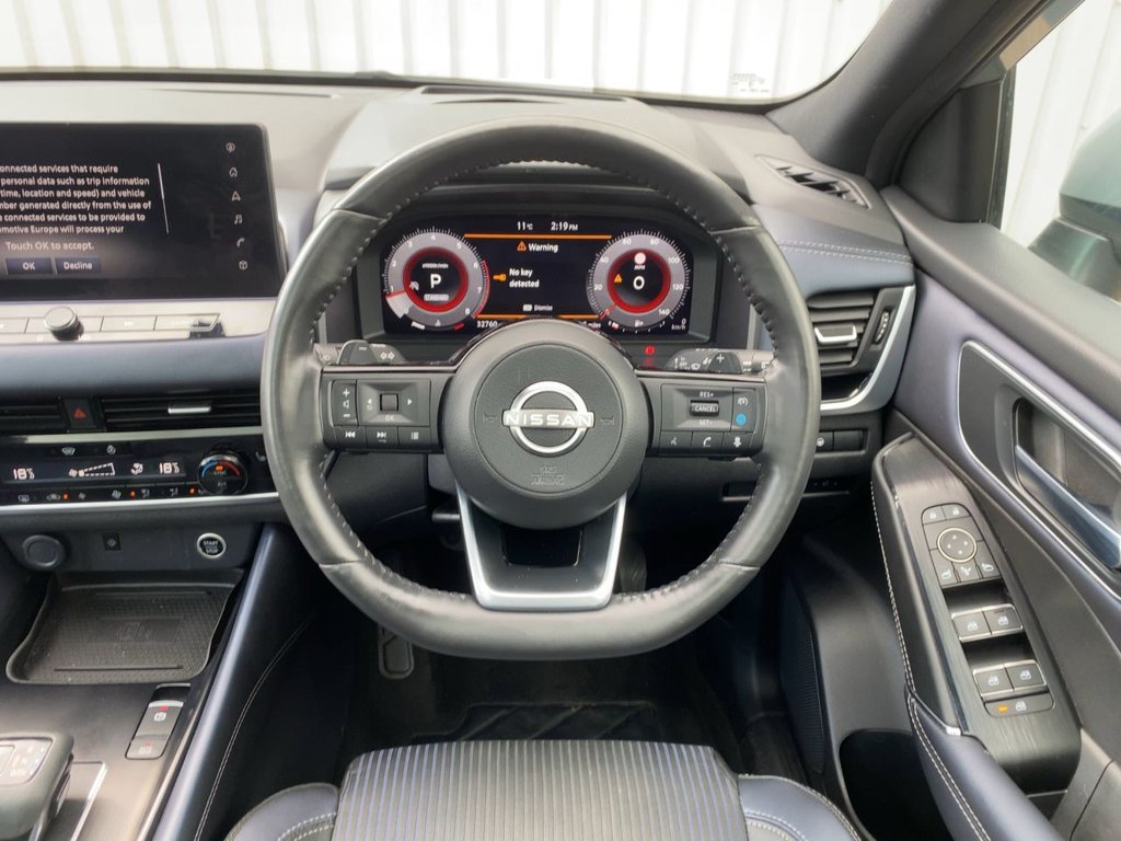 USED 2022 72 NISSAN QASHQAI 1.3 DIG-T MHEV Tekna SUV 5dr Petrol Hybrid XTRON Euro 6 (s/s) (158 ps) *CARPLAY+NAV+CAMERA+PAN ROOF*