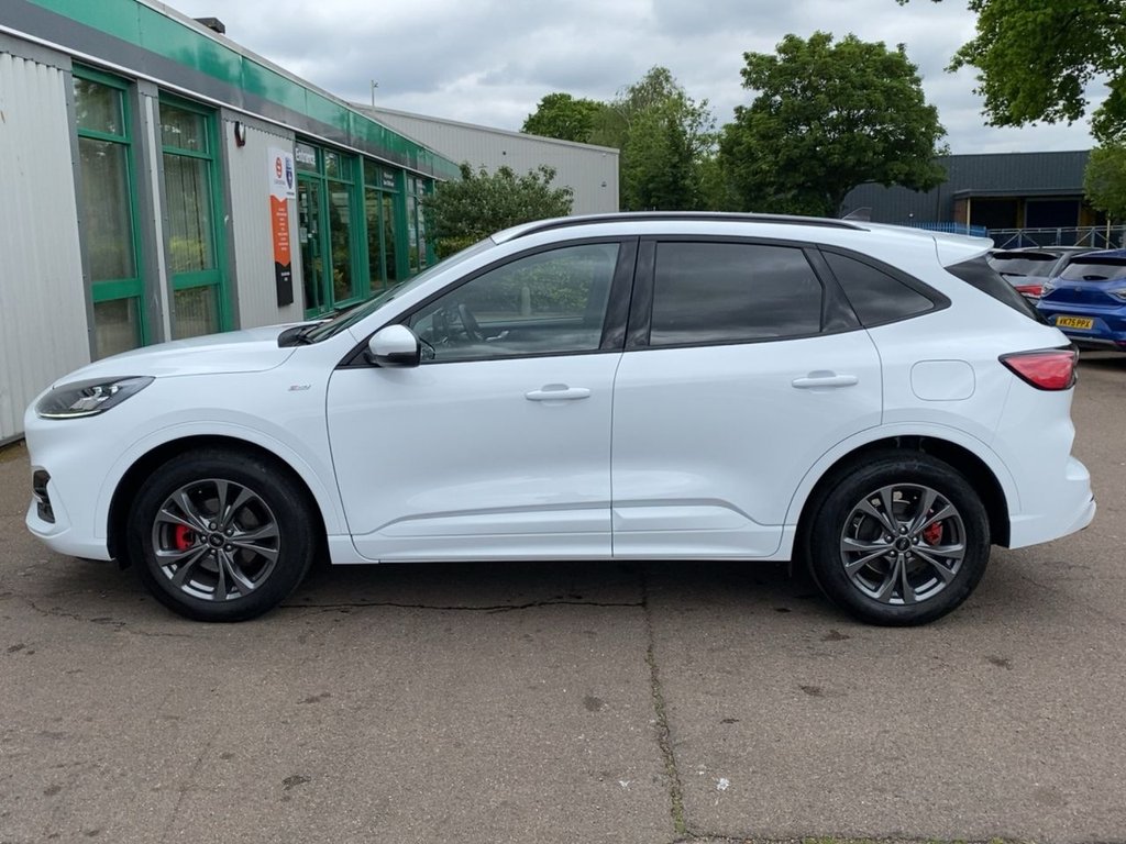 USED 2022 22 FORD KUGA 2.5h Duratec ST-Line Edition SUV 5dr Petrol Hybrid CVT Euro 6 (s/s) (190 ps) **1 OWNER+FROZEN WHITE+2 KEYS+FSH**