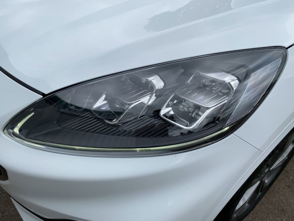 USED 2022 22 FORD KUGA 2.5h Duratec ST-Line Edition SUV 5dr Petrol Hybrid CVT Euro 6 (s/s) (190 ps) **1 OWNER+FROZEN WHITE+2 KEYS+FSH**