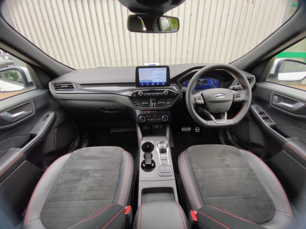 USED 2022 22 FORD KUGA 2.5h Duratec ST-Line Edition SUV 5dr Petrol Hybrid CVT Euro 6 (s/s) (190 ps) **1 OWNER+FROZEN WHITE+2 KEYS+FSH**