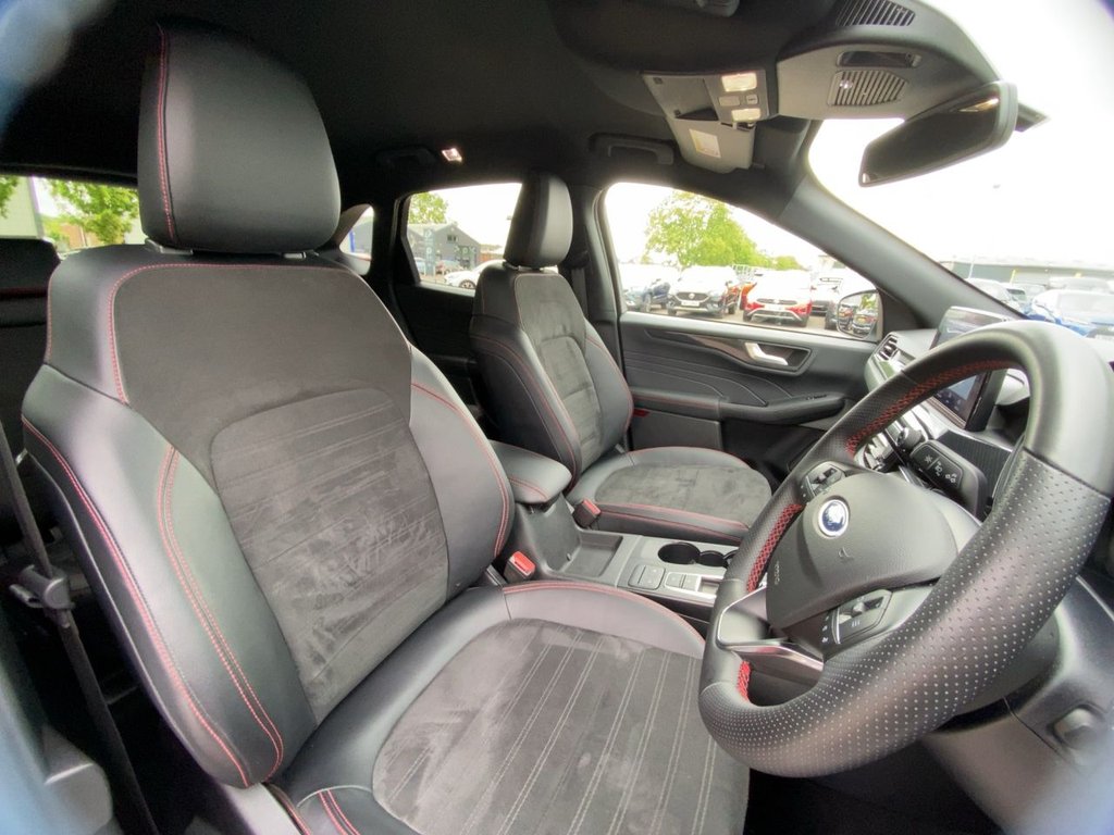 USED 2022 22 FORD KUGA 2.5h Duratec ST-Line Edition SUV 5dr Petrol Hybrid CVT Euro 6 (s/s) (190 ps) **1 OWNER+FROZEN WHITE+2 KEYS+FSH**