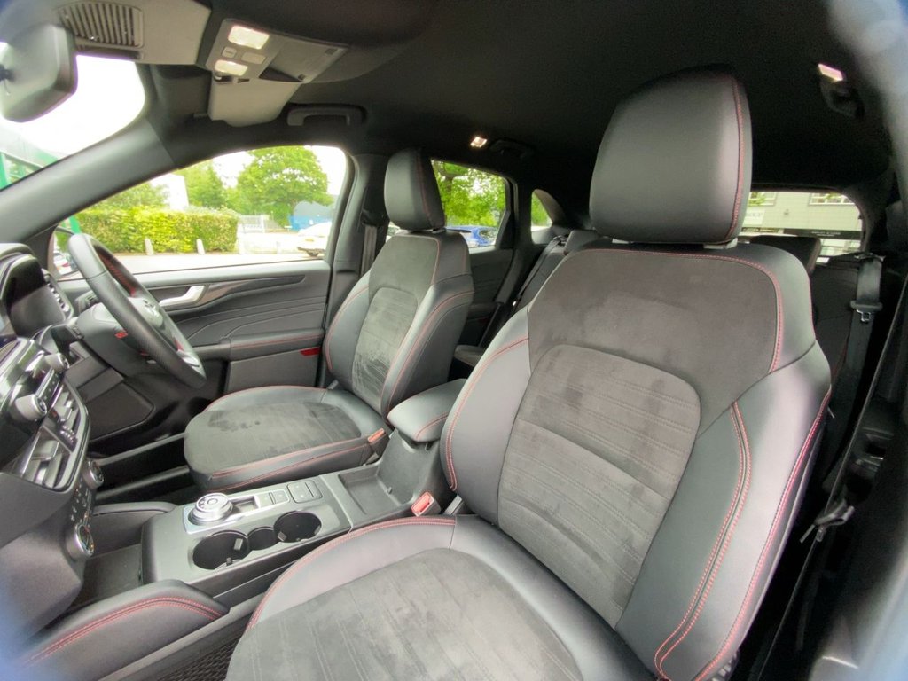 USED 2022 22 FORD KUGA 2.5h Duratec ST-Line Edition SUV 5dr Petrol Hybrid CVT Euro 6 (s/s) (190 ps) **1 OWNER+FROZEN WHITE+2 KEYS+FSH**