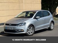 USED 2015 15 VOLKSWAGEN POLO 1.0 BlueMotion Tech SE Hatchback 5dr Petrol Manual Euro 6 (s/s) (60 ps) FULL SERVICE HISTORY RECORD!