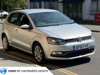 USED 2015 15 VOLKSWAGEN POLO 1.0 BlueMotion Tech SE Hatchback 5dr Petrol Manual Euro 6 (s/s) (60 ps) FULL SERVICE HISTORY RECORD!